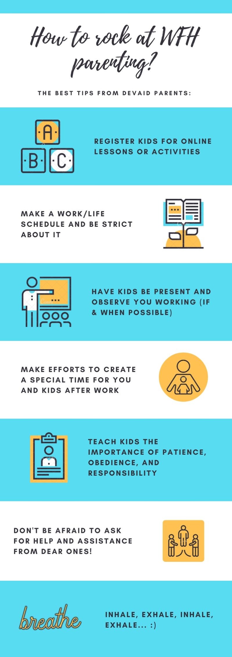 10 Tips for Parents Working From Home With Kids